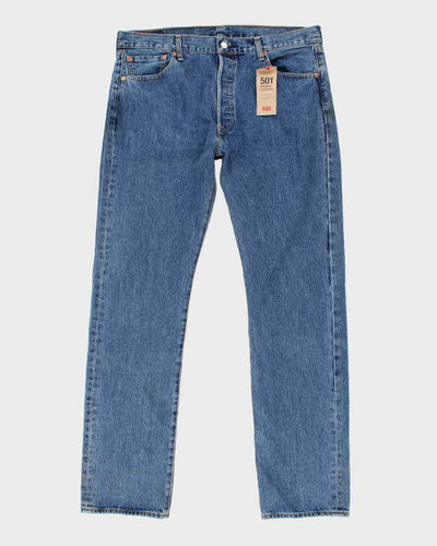 Levi's 501 Medium Wash Jeans - W36 L34