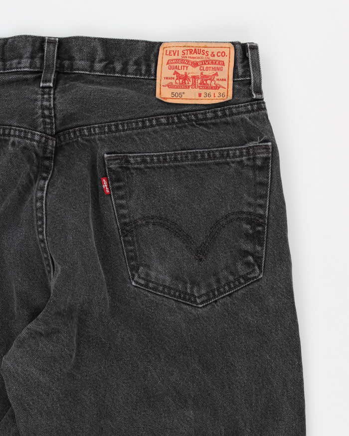 Levi's 511 Straight Black Jeans - W36 L35