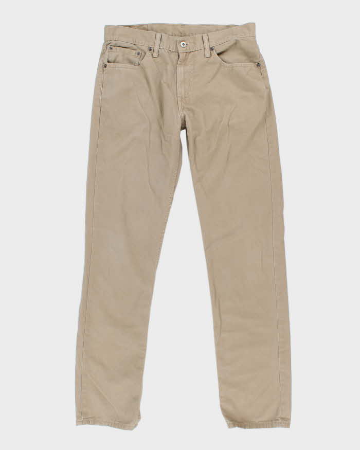 Levi's 511 White Tab Beige Jeans - W34 L34