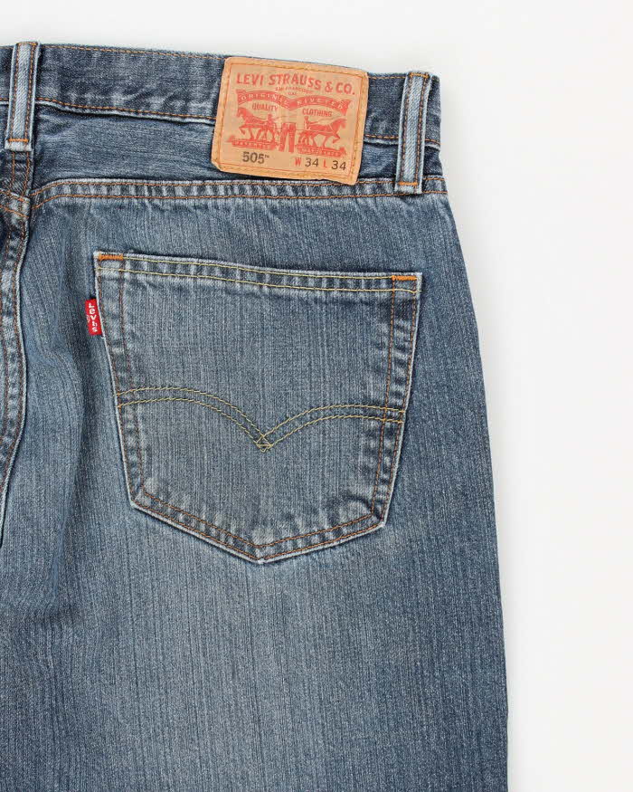 Levi's 505 Grainy Jeans - W35 L34