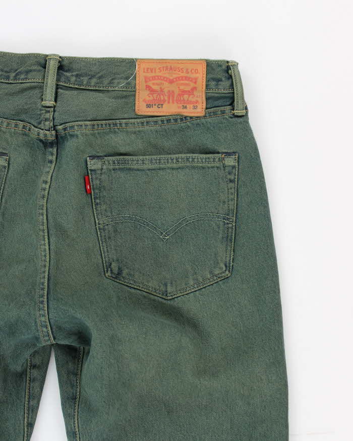 Levi's 501 Green Jeans - W34 L32