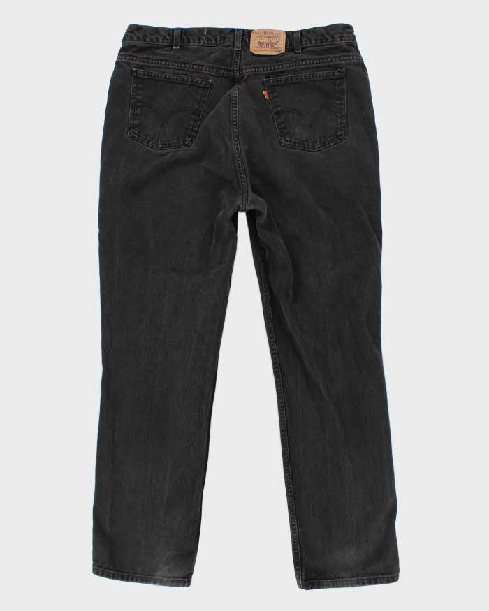 Vintage 90s Levi's Orange Tab Faded Black Jeans - W40 L32