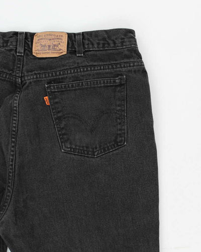 Vintage 90s Levi's Orange Tab Faded Black Jeans - W40 L32