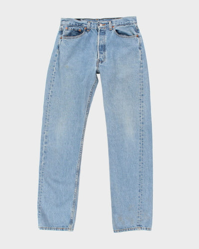 Vintage 90s Levi's 501 Light Wash Jeans - W32 L33