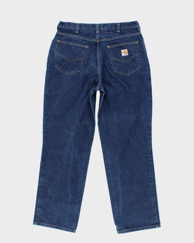 Carhartt Flame Resistant Dark Wash Workwear Jeans - W34 L30