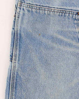 Vintage 90s Carhartt Double Knee Workwear Light Wash Jeans - W36 L33