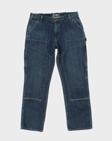 00s Carhartt Double Knee Dark Wash Workwear Jeans - W38 L32