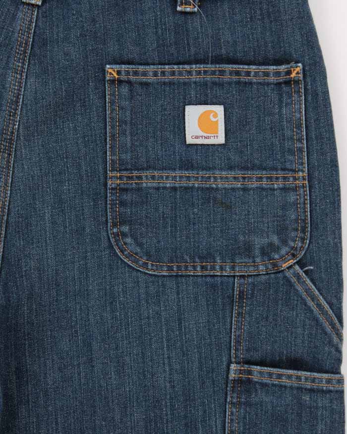 00s Carhartt Double Knee Dark Wash Workwear Jeans - W38 L32