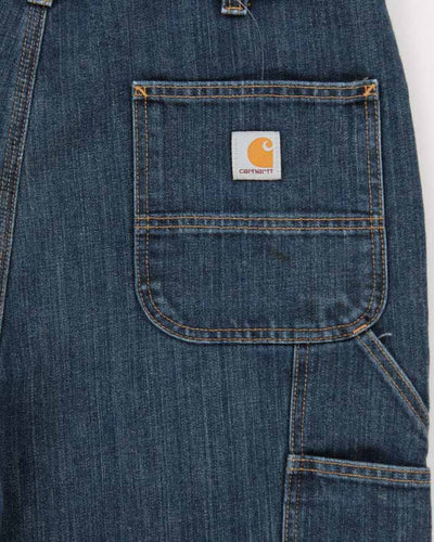 00s Carhartt Double Knee Dark Wash Workwear Jeans - W38 L32