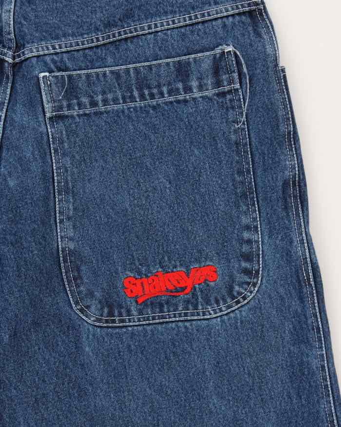 Vintage 90s Snakeyes Baggy Jeans - W34 L30