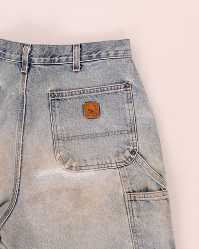 Vintage 00s Carhartt Thrashed Double Knee Workwear Jeans - W36 L34