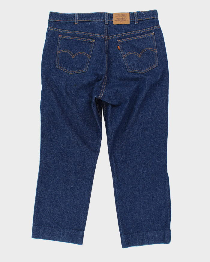 Vintage Levi's 619 Orange Tab Dark Wash Jeans - W38 L27