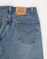Vintage 90s Levi's 565 Orange Tab Medium Wash Jeans - W36 L34