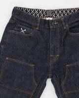 Vintage Y2K Double Knee Indigo Jeans - W30 L26
