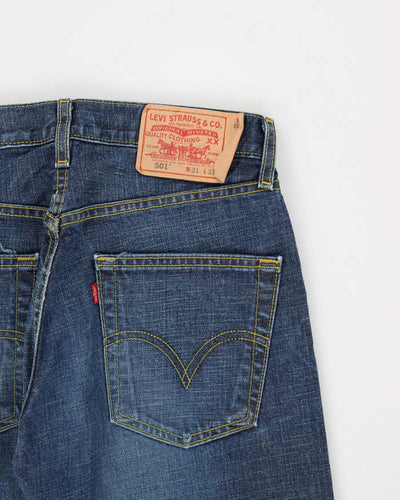 Men's Vintage Levi's 501 Dark Wash Jeans - W28 L30