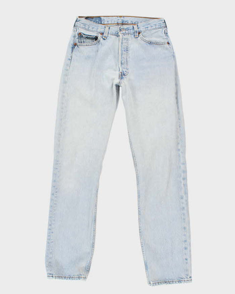 Levi's 501 Regular - Jean Straight Bleu Taille W26/L32 - Occasion Bon État
