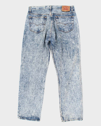 Men's Vintage Levi's 501 Acid Wash Jeans - W26 L29