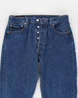 Men's Vintage Levi's 501 Dark Wash Jeans - W30 L32
