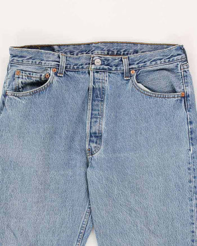 Men's Vintage Levi's Light Wash Jeans - W32 L30