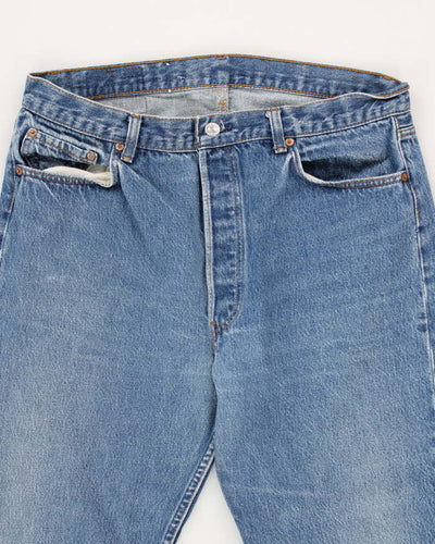 Men's Vintage Levi's 501 Medium Wash Jeans - W32 L32