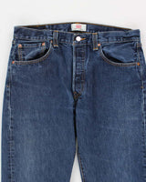 Men's Vintage Levi's 501 Dark Wash Jeans - W32 L33