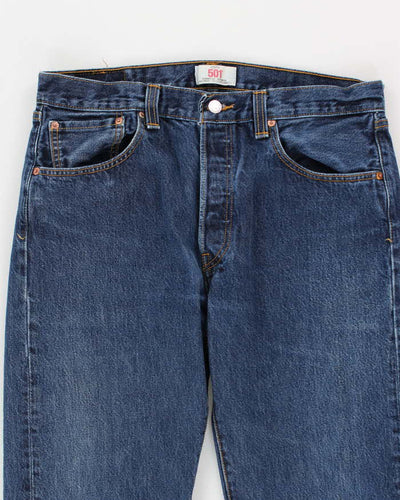 Men's Vintage Levi's 501 Dark Wash Jeans - W32 L33