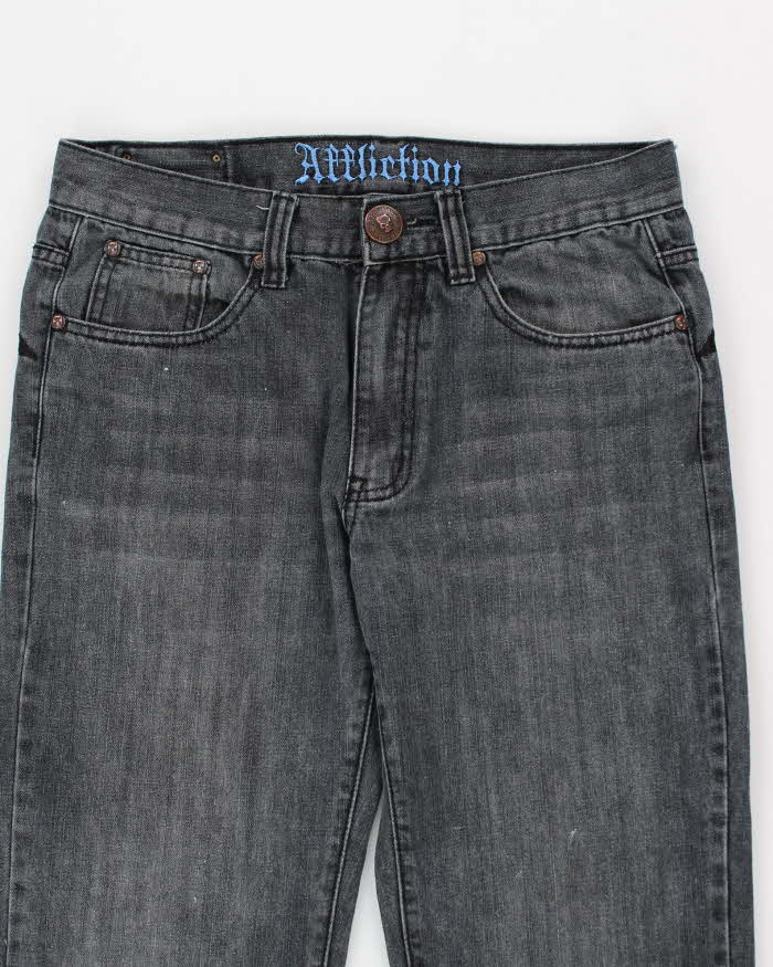 Vintage Y2k 00s Affliction Embroidered Jeans - W32