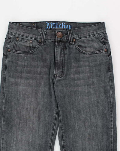 Vintage Y2k 00s Affliction Embroidered Jeans - W32