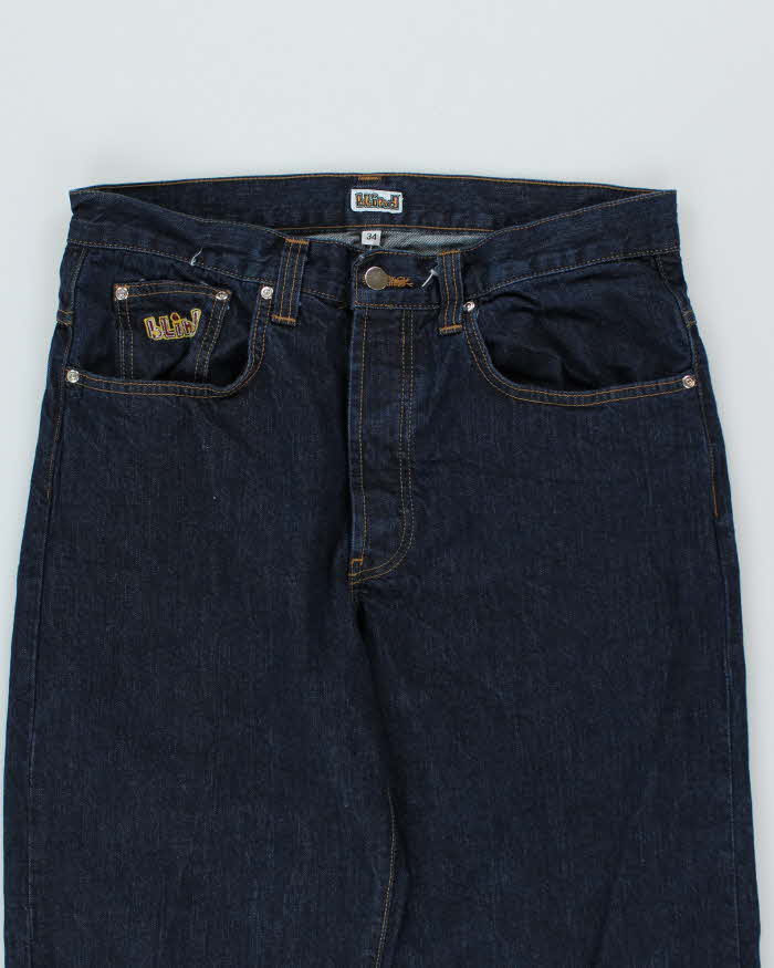 Vintage 90s Blind Skate Dark Wash Jeans - W34 31