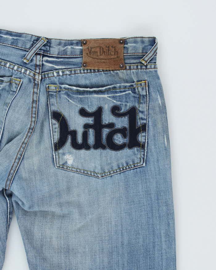 Vintage Y2k 00s Von Dutch Jeans - W34 L32 – Rokit