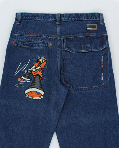 Vintage Y2k 00s Paco Sport Embroidered Jeans - W34 L34