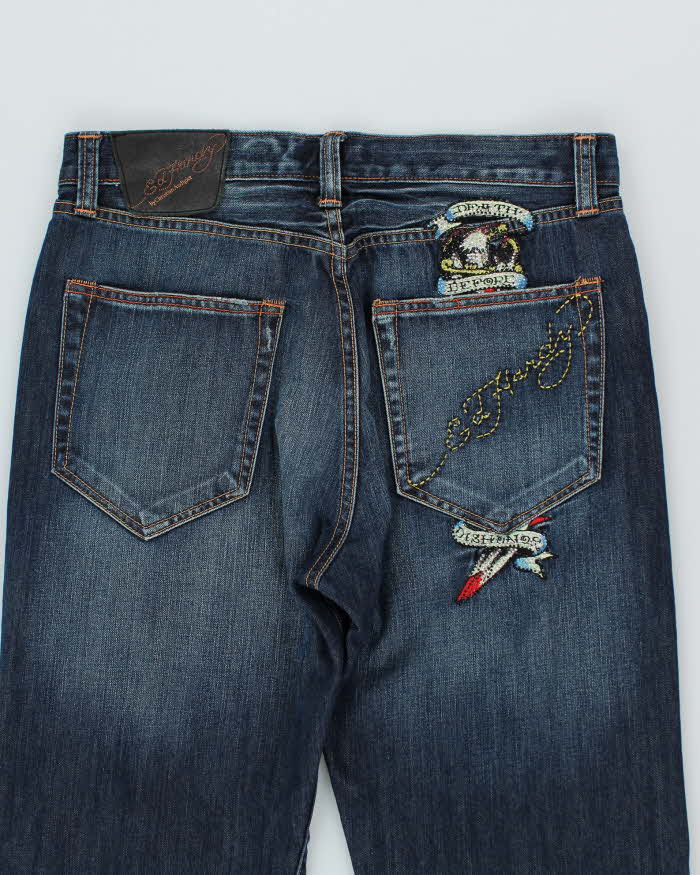 Vintage Y2k 00s Ed Hardys Men's Jeans - W33 L34