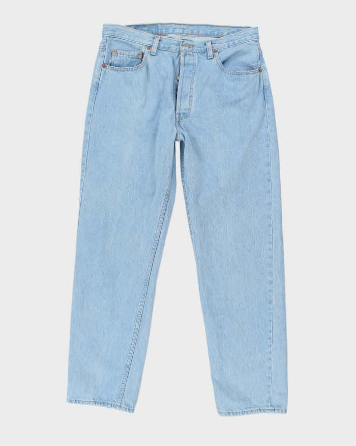 Vintage Levi's 501 Light Wash Jeans - W34 L30