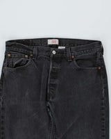 Vintage Levi's 501 Black Jeans - W36 L36