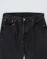 Vintage Levi's 501 Black Jeans - W34 L32