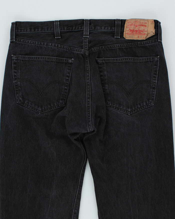 Vintage Levi's 501 Black Jeans - W38 L34