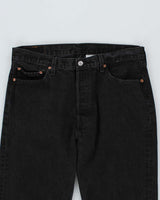 Vintage Levi's 501 Black Jeans - W36 L30
