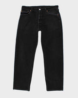 Vintage Levi's 501 Black Jeans - W36 L30