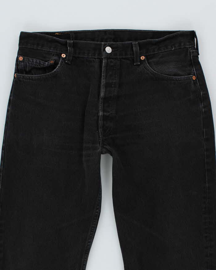 Vintage Levi's 501 Black Jeans - W36 L30