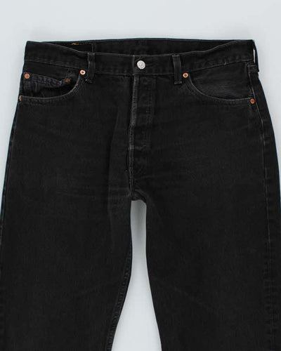 Vintage Levi's 501 Black Jeans - W36 L30