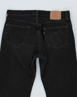 Vintage Levi's 501 Black Jeans - W36 L30