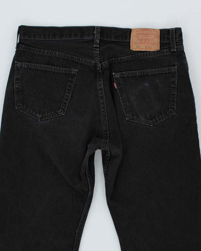 Vintage Levi's 501 Black Jeans - W36 L30
