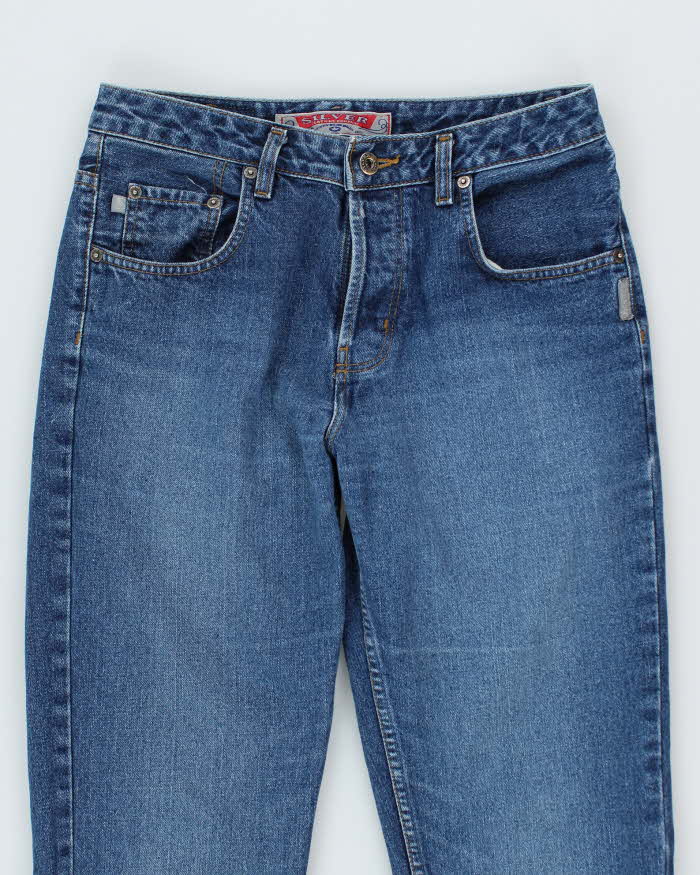 Vintage 90s Silver Jeans - W29 L34