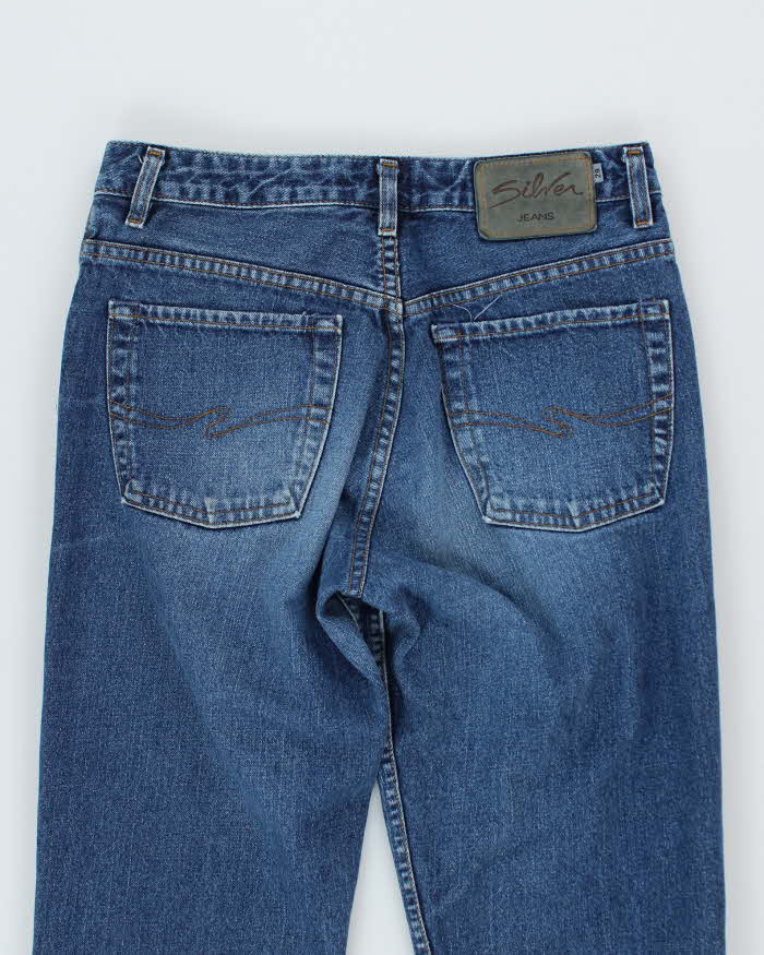 Vintage 90s Silver Jeans - W29 L34