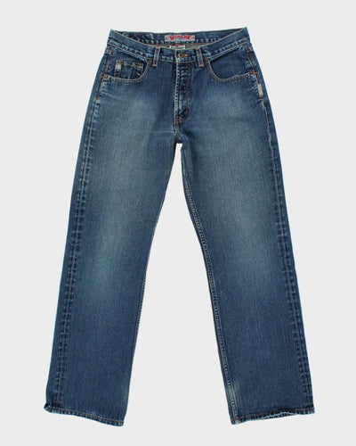 Vintage 90s Silver Jeans - W32 L32