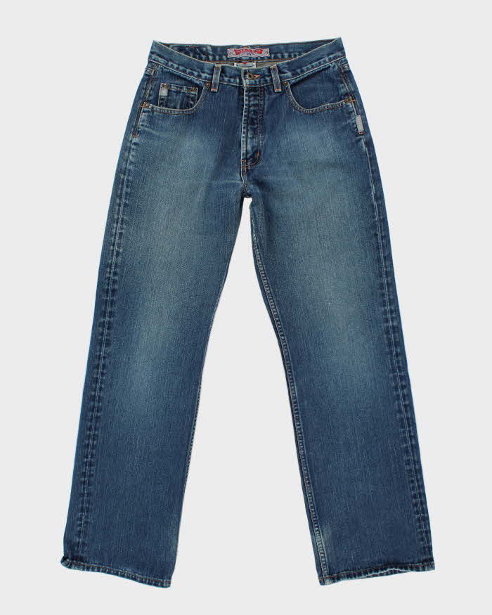 Vintage 90s Silver Jeans - W32 L32