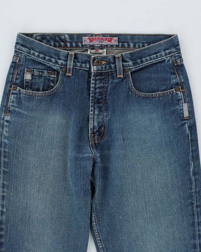 Vintage 90s Silver Jeans - W32 L32