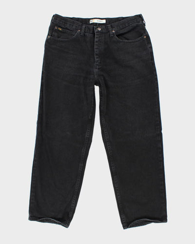 Vintage Lee Relaxed Fit Dark Wash Jeans - W36 l28
