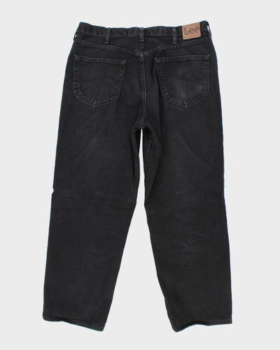 Vintage Lee Relaxed Fit Dark Wash Jeans - W36 l28