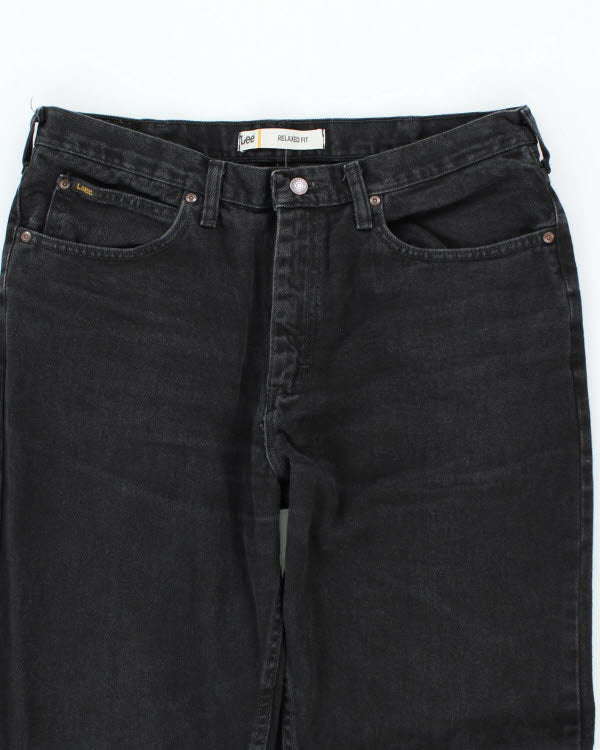 Vintage Lee Relaxed Fit Dark Wash Jeans - W36 l28